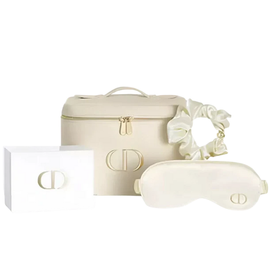DIOR Beauty Square Vanity Case with Mirror – White
