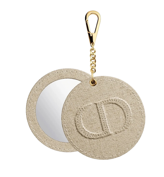 Dior Beauty Compact Mirror met Gouden Ketting