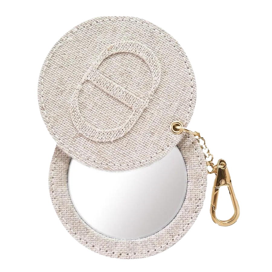 Dior Beauty Compact Mirror met Gouden Ketting